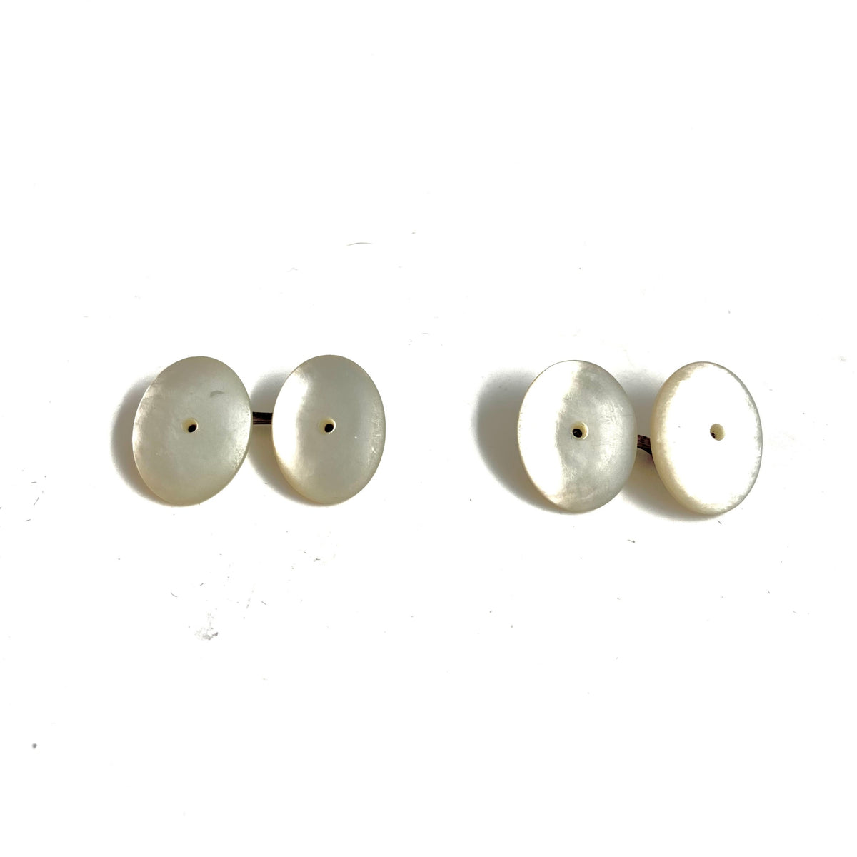 Mother of Pearl Button Cufflinks