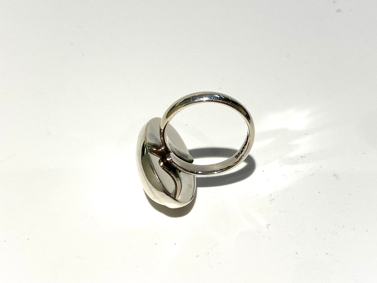 Sterling Silver Oval Ring