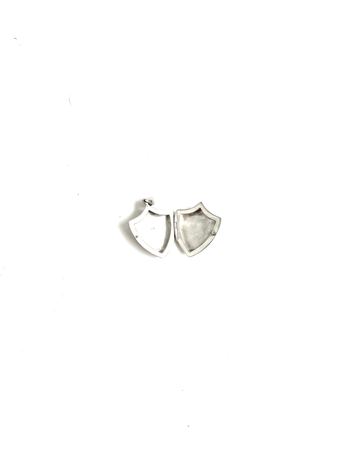 Sterling Silver Shield Locket