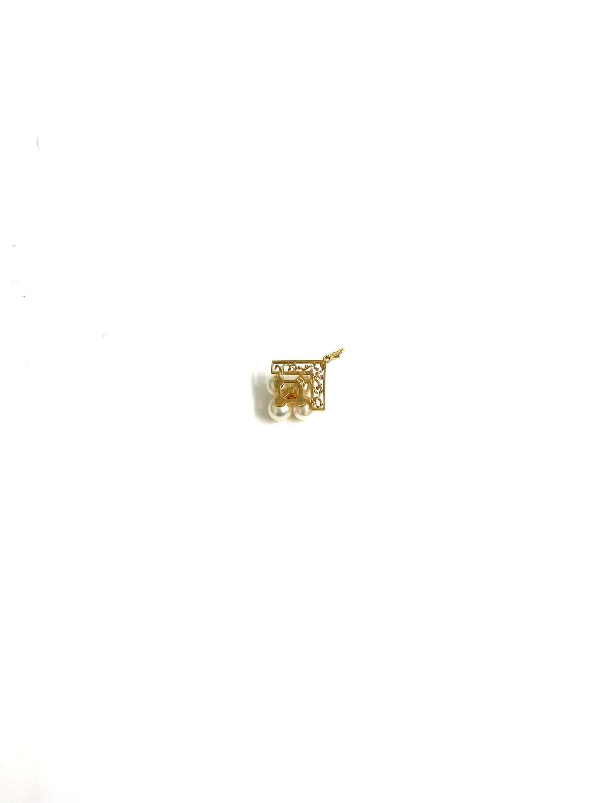 18ct Gold Cultured Pearl Pendant