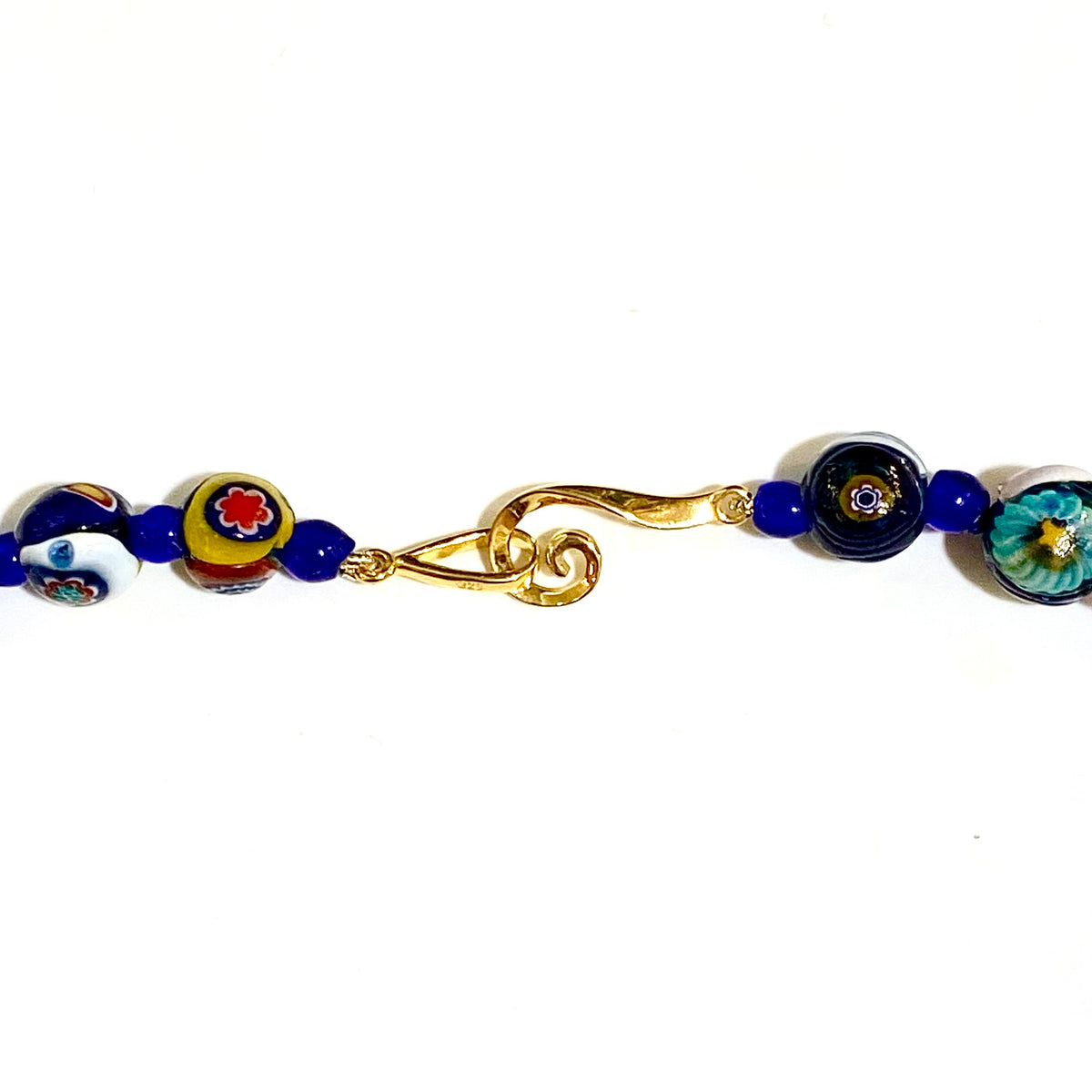 Antique Millefiori Beaded Necklace