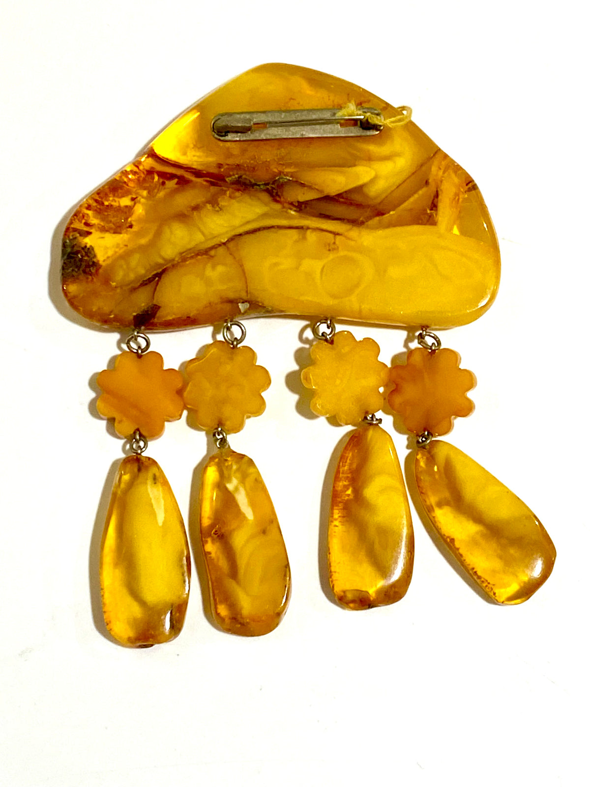 Baltic Amber Brooch