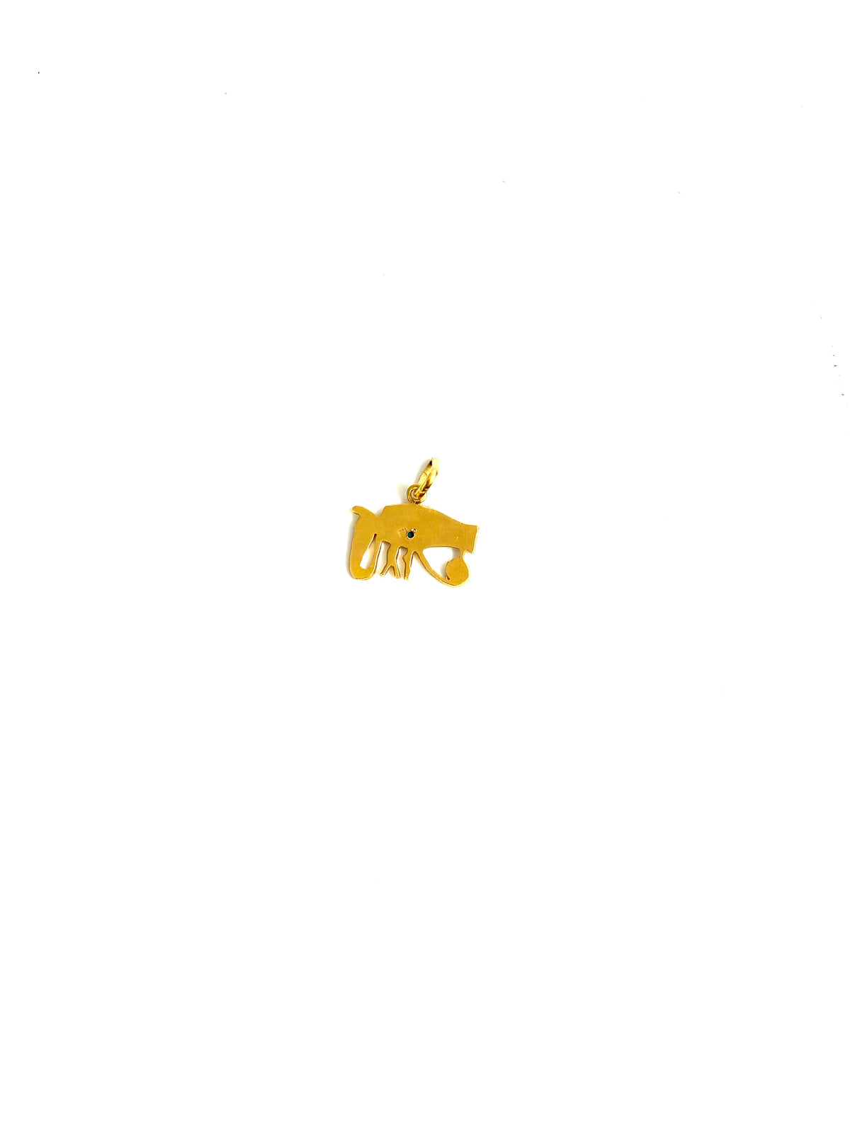 9ct Gold Evil Eye Pendant