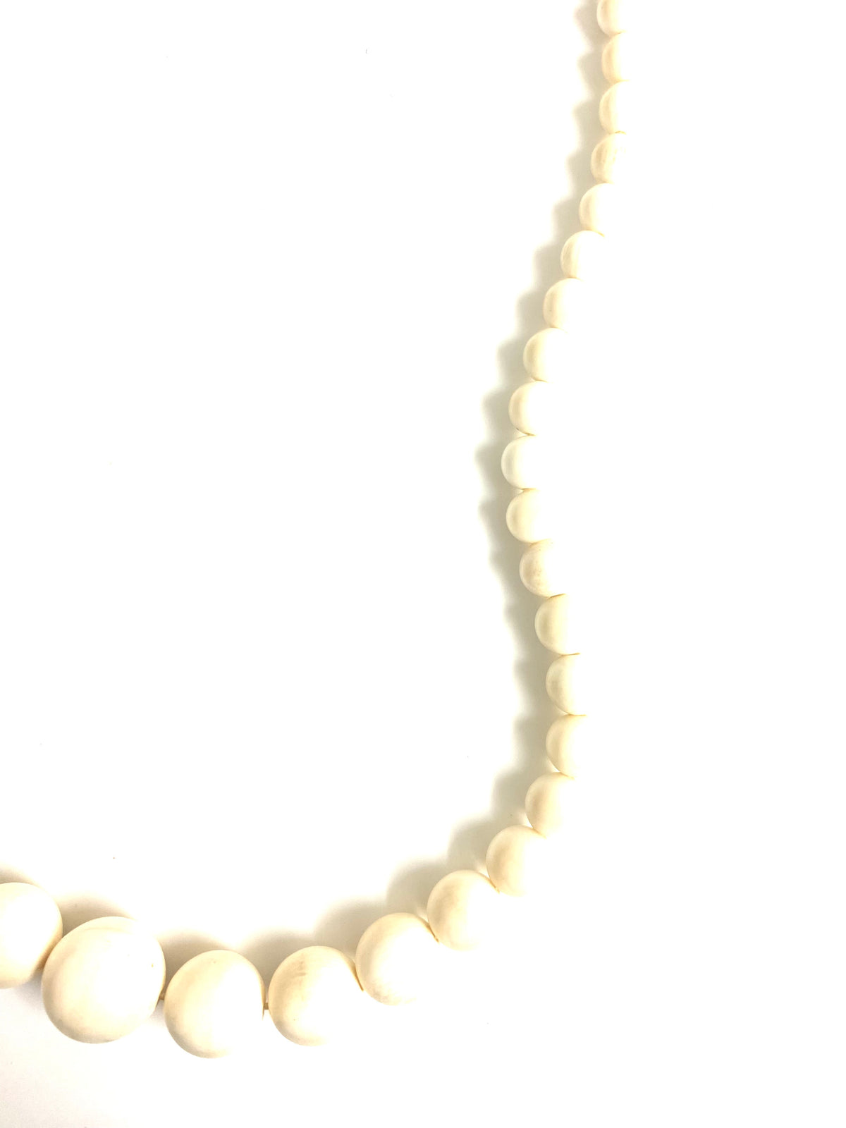 Ivory Classic Bead Necklace