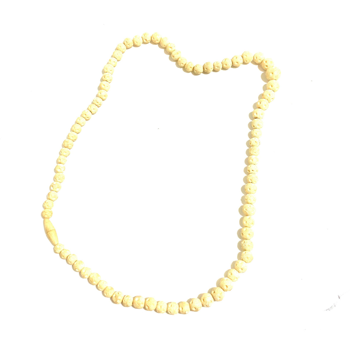 Carved Stone Necklace