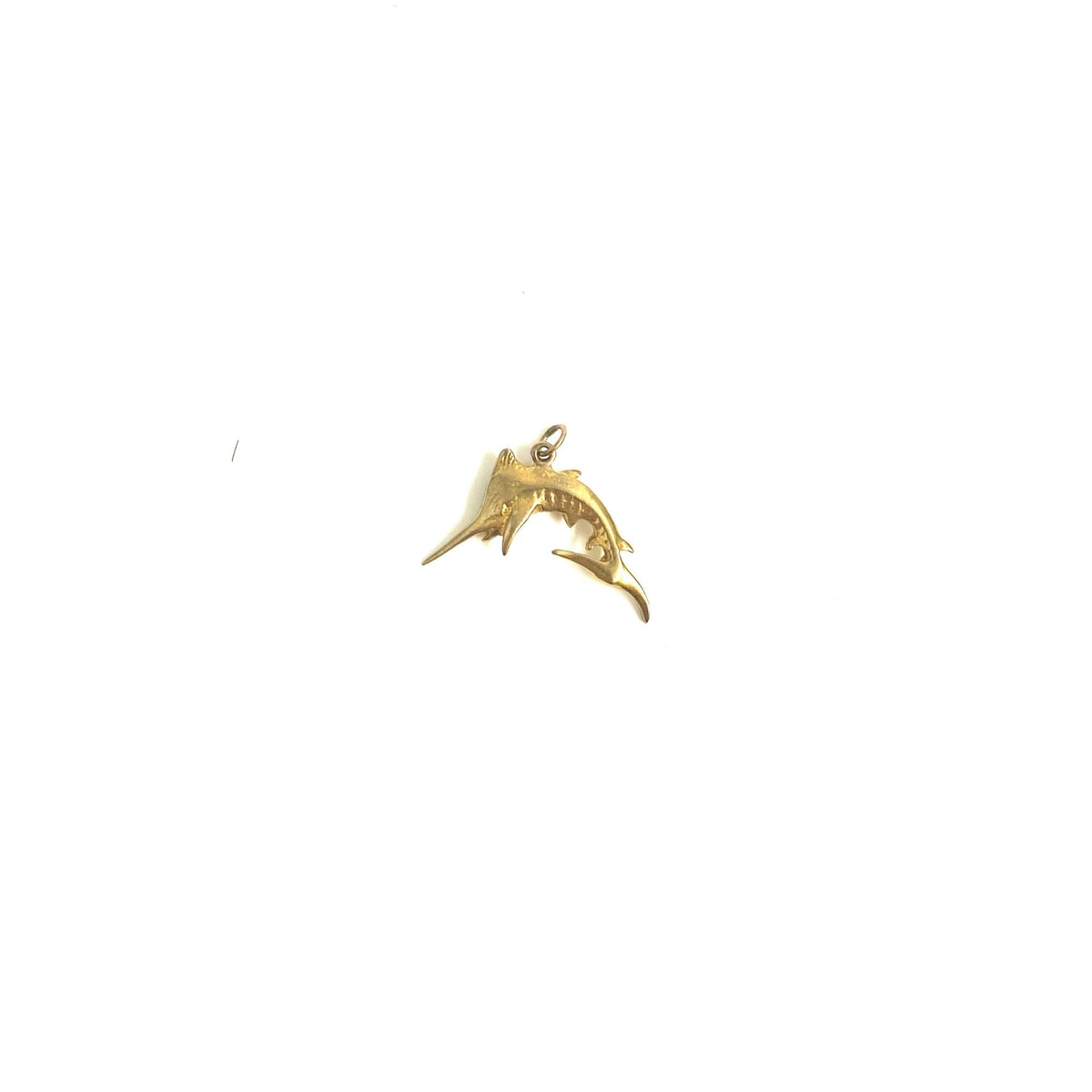 9ct Gold Swordfish Pendant