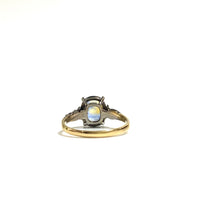 1.1ct Parti Coloured Sapphire and Diamond Ring