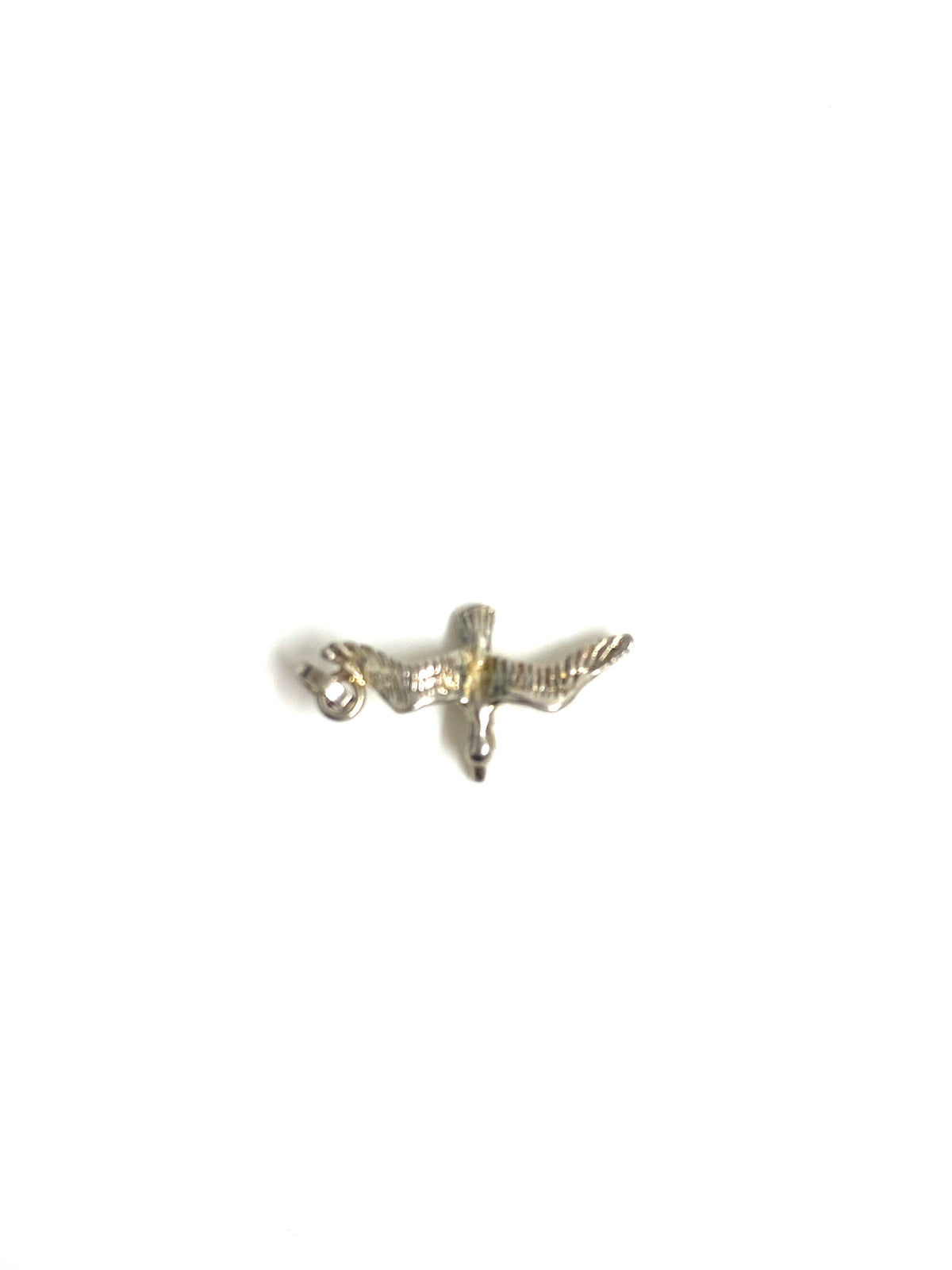 Sterling Silver Soaring Bird Charm