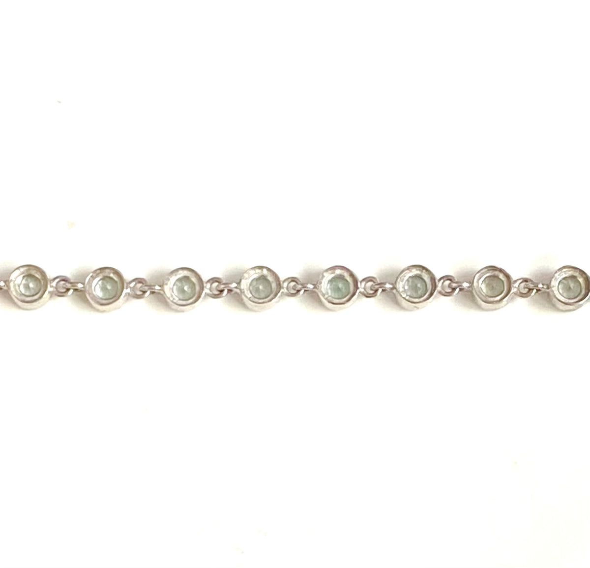 Sterling Silver Blue Topaz Bracelet