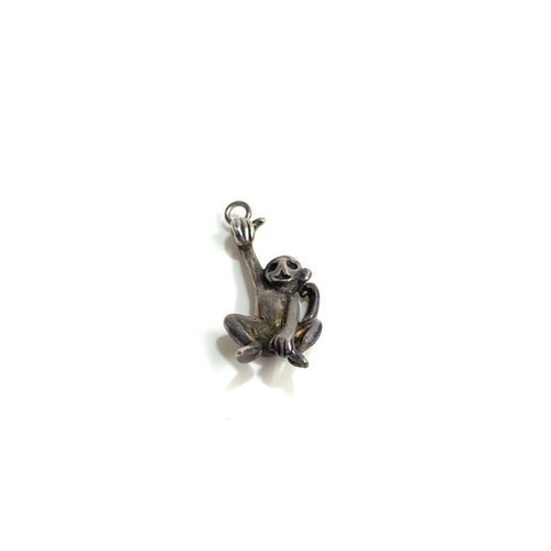 Sterling Silver Cheeky Monkey Charm