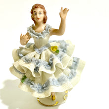 Vintage Dresden Porcelain Dancing Girl Figurine