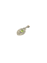 Sterling Silver and Peridot Pendant