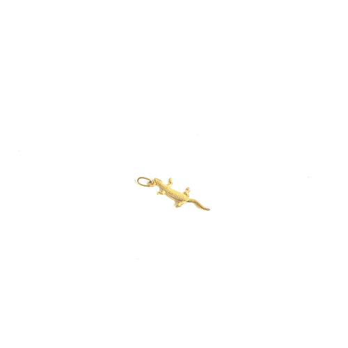 14ct Gold Lizard Pendant