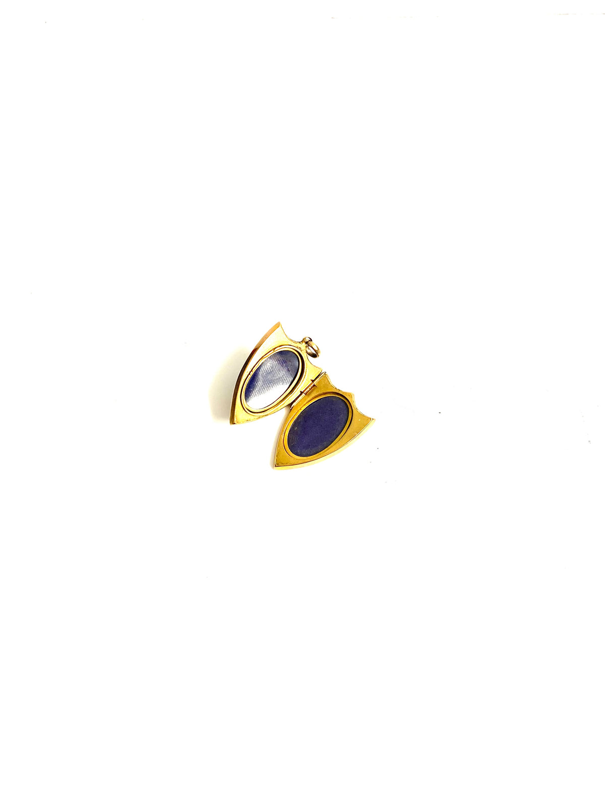 10ct Gold Scottish Bloodstone Locket