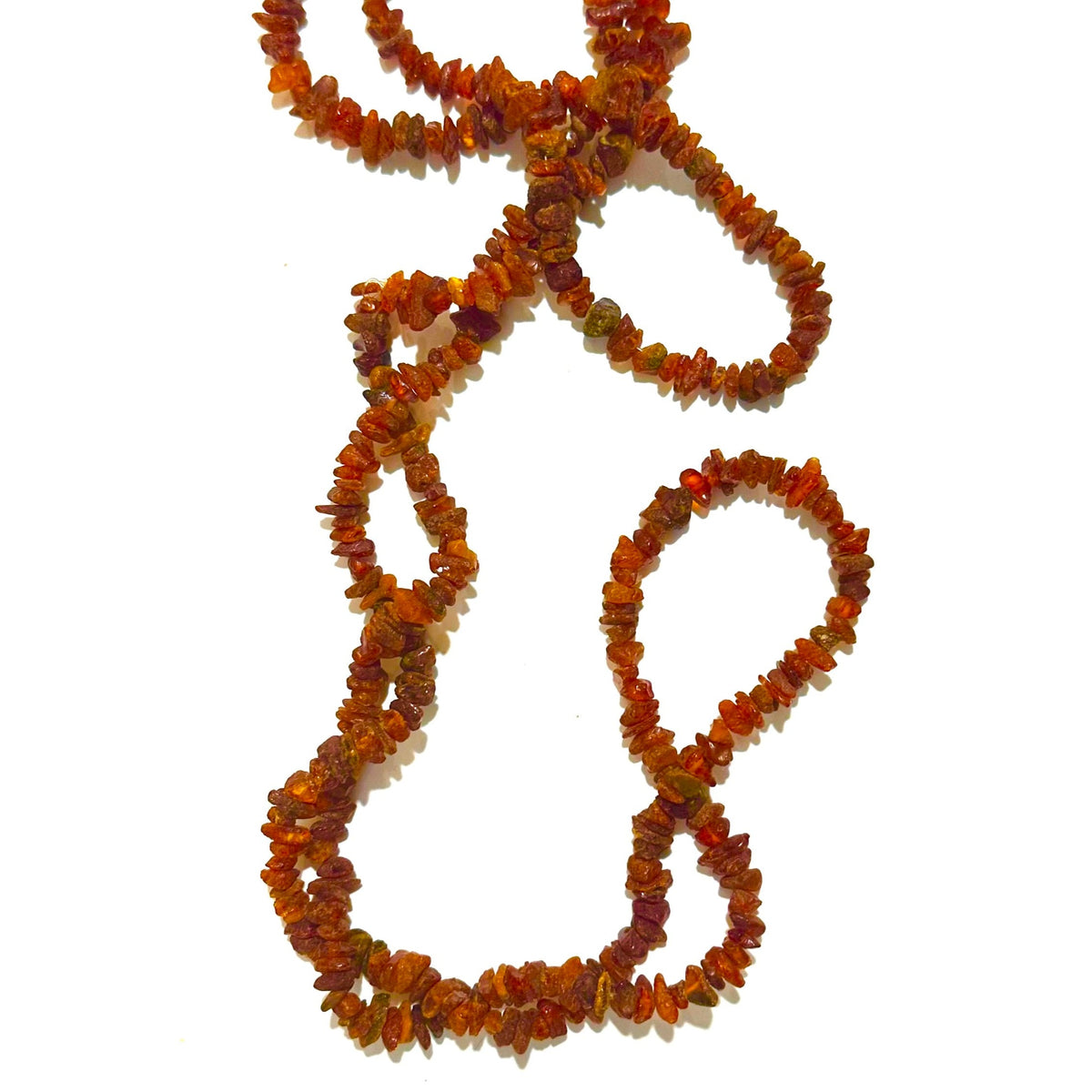 Dark Rough Amber Necklace