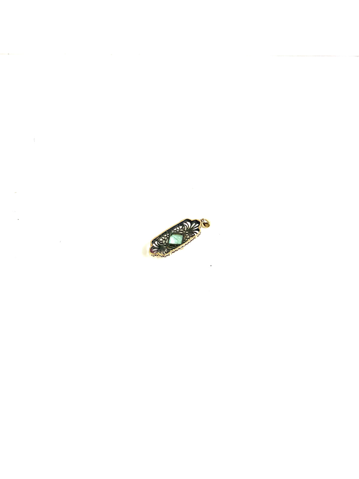 9ct Gold Paraiba Tourmaline Pendant
