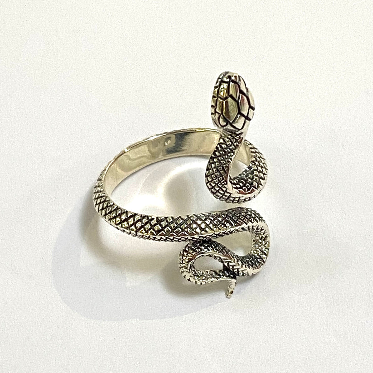 Sterling Silver Snake Ring