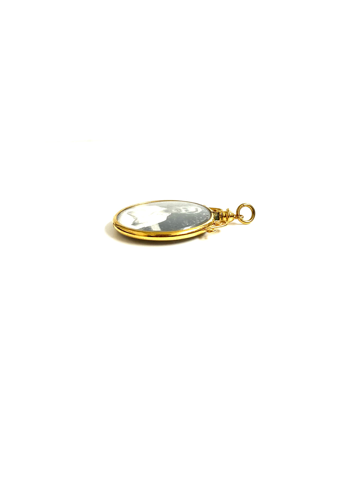 9ct Gold Glass Locket