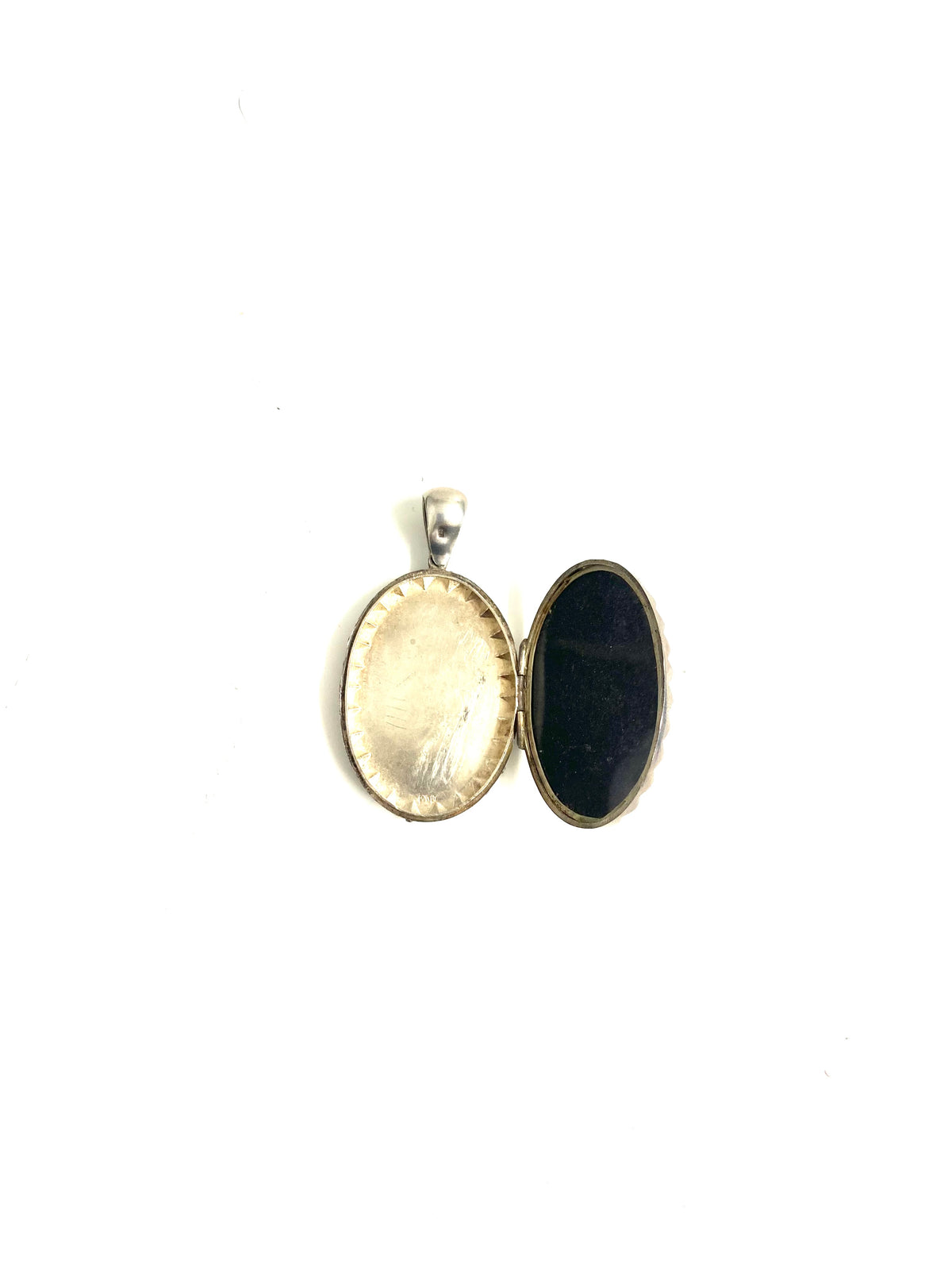 Sterling Silver Flower Locket