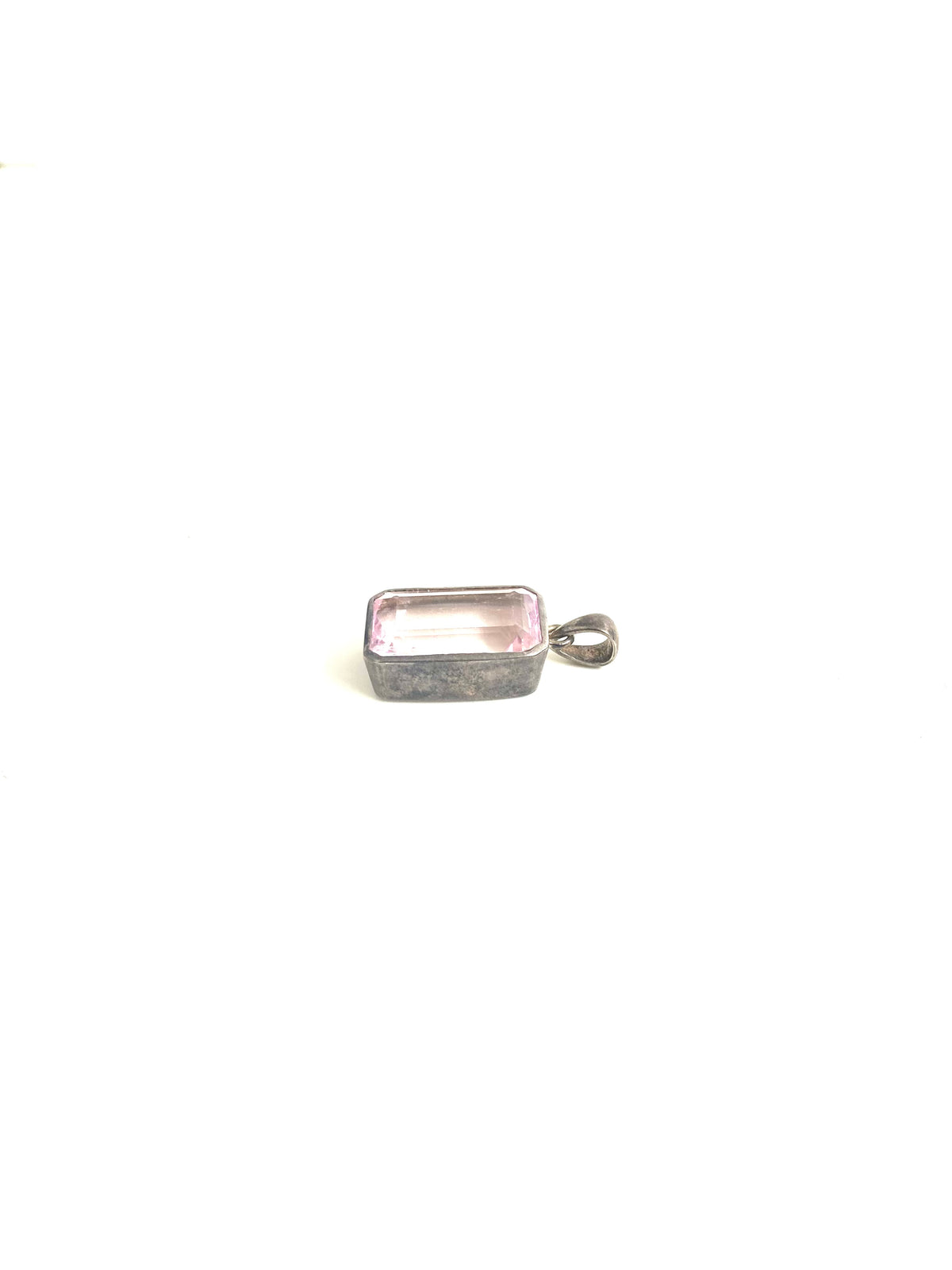 Sterling Silver Kunzite Pendant