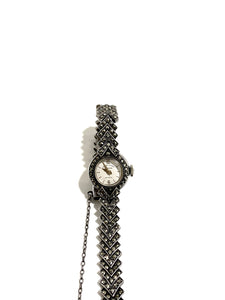 Sterling Silver Marcasite Lavine Watch