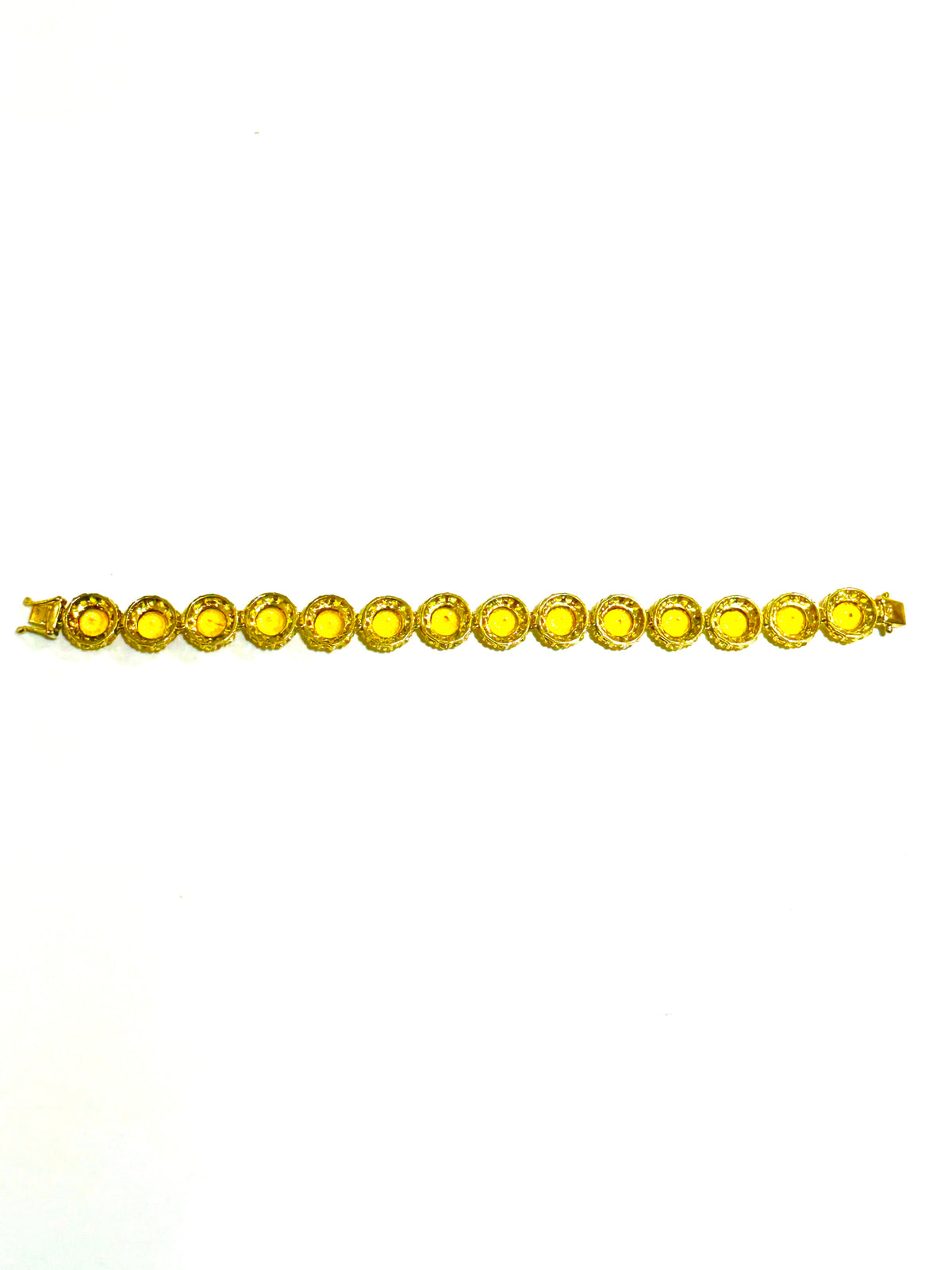 Citrine and Yellow Sapphire Bracelet