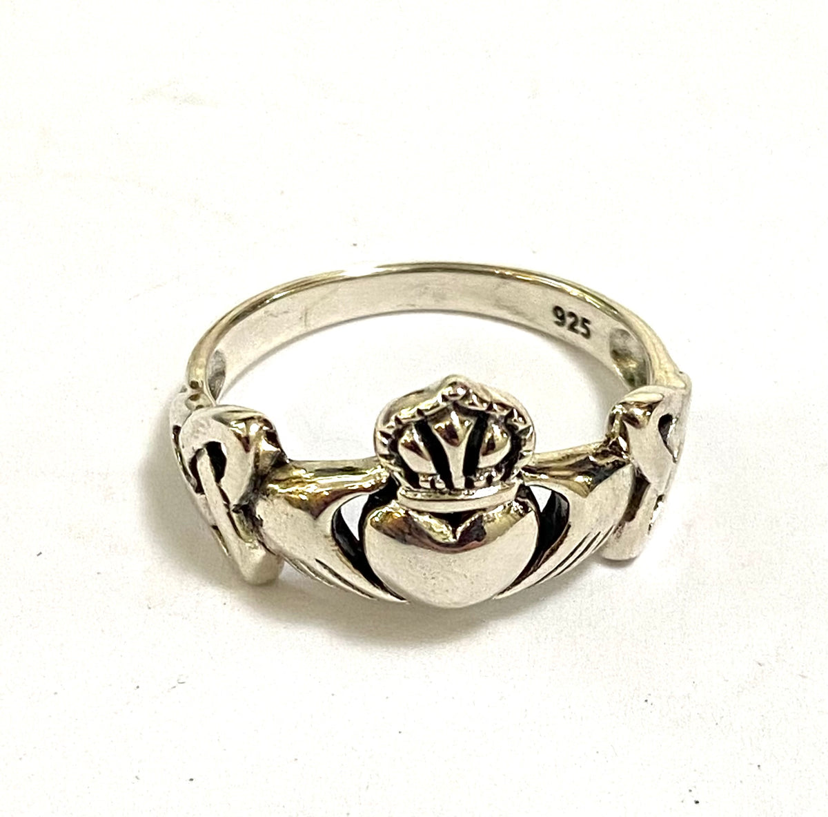Sterling Silver Claddagh Style Ring