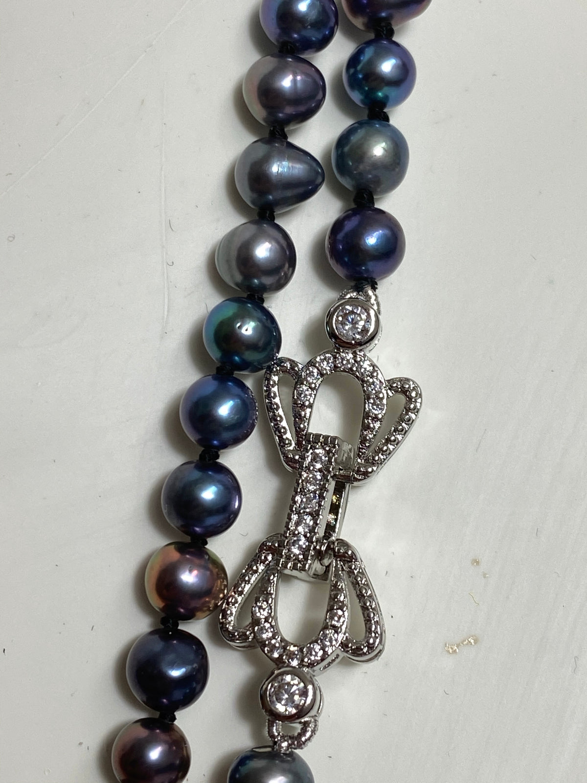 Peacock Round Fresh Water Pearl Necklace