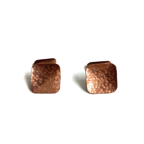 Vintage Copper Dappled Cufflinks