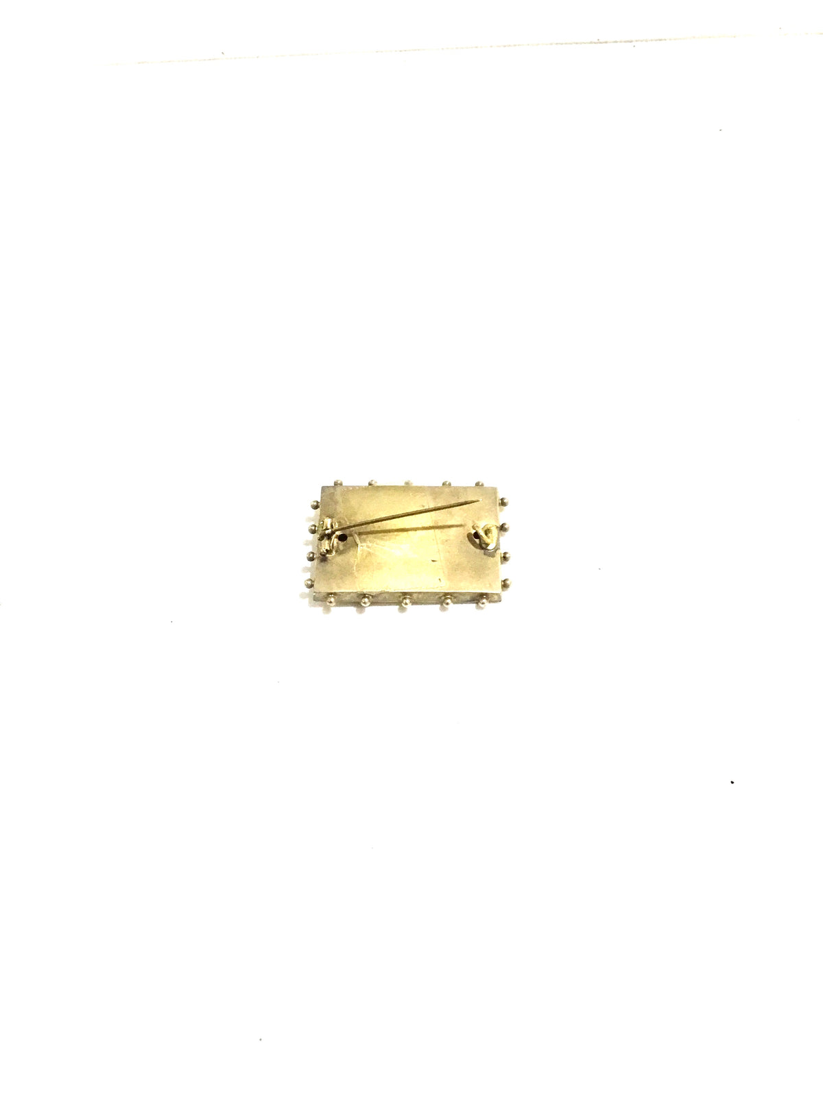 Sterling Silver Gold Plate Forget Me Not Brooch