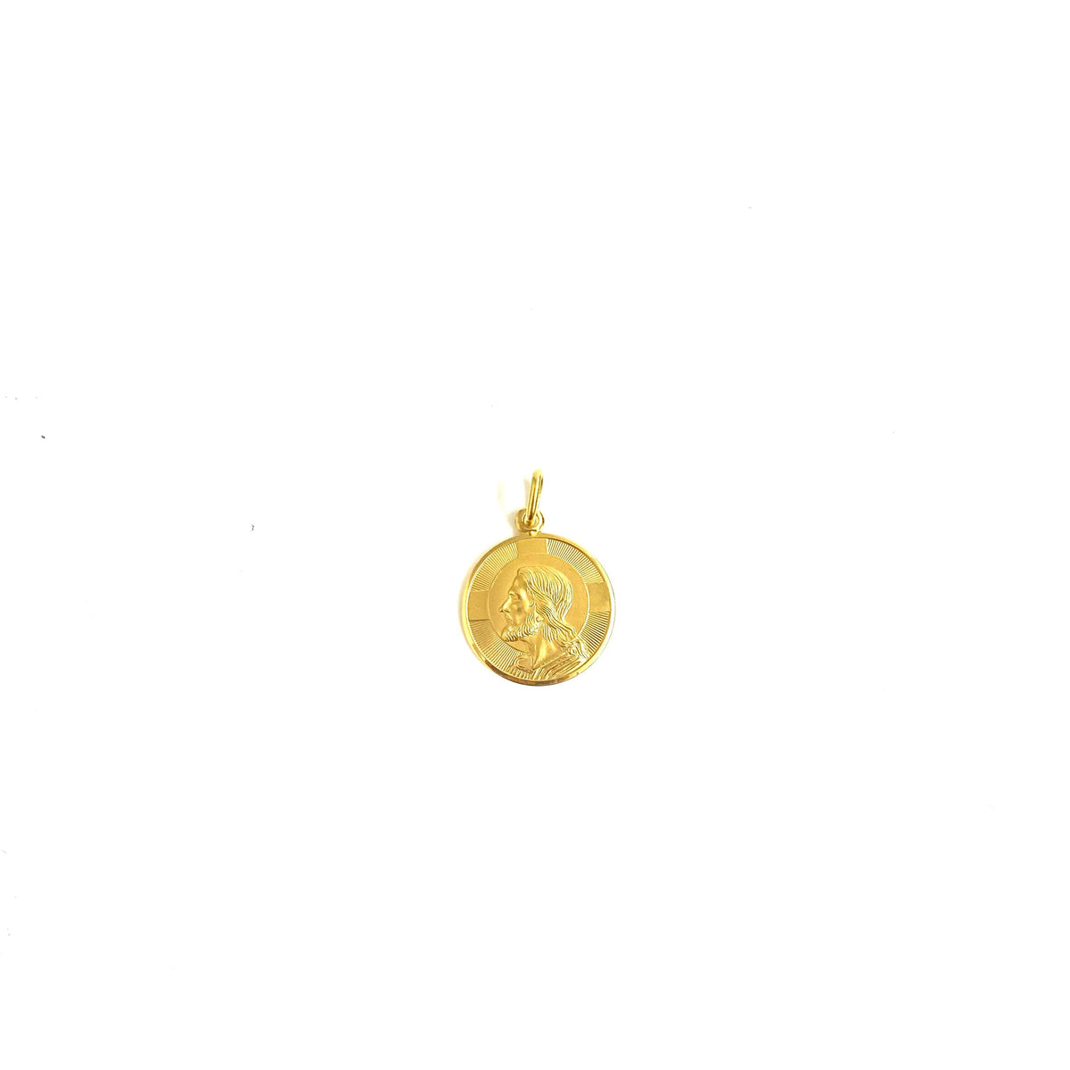 18ct Gold Protegga Coin Pendant