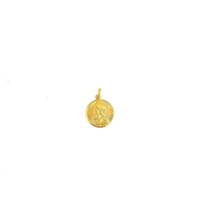 18ct Gold Protegga Coin Pendant