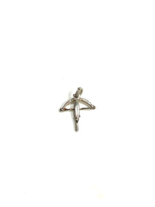 Sterling Silver Bow and Arrow Charm