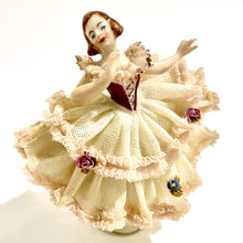 Vintage Dresden Porcelain Figurine of a Dancing Girl