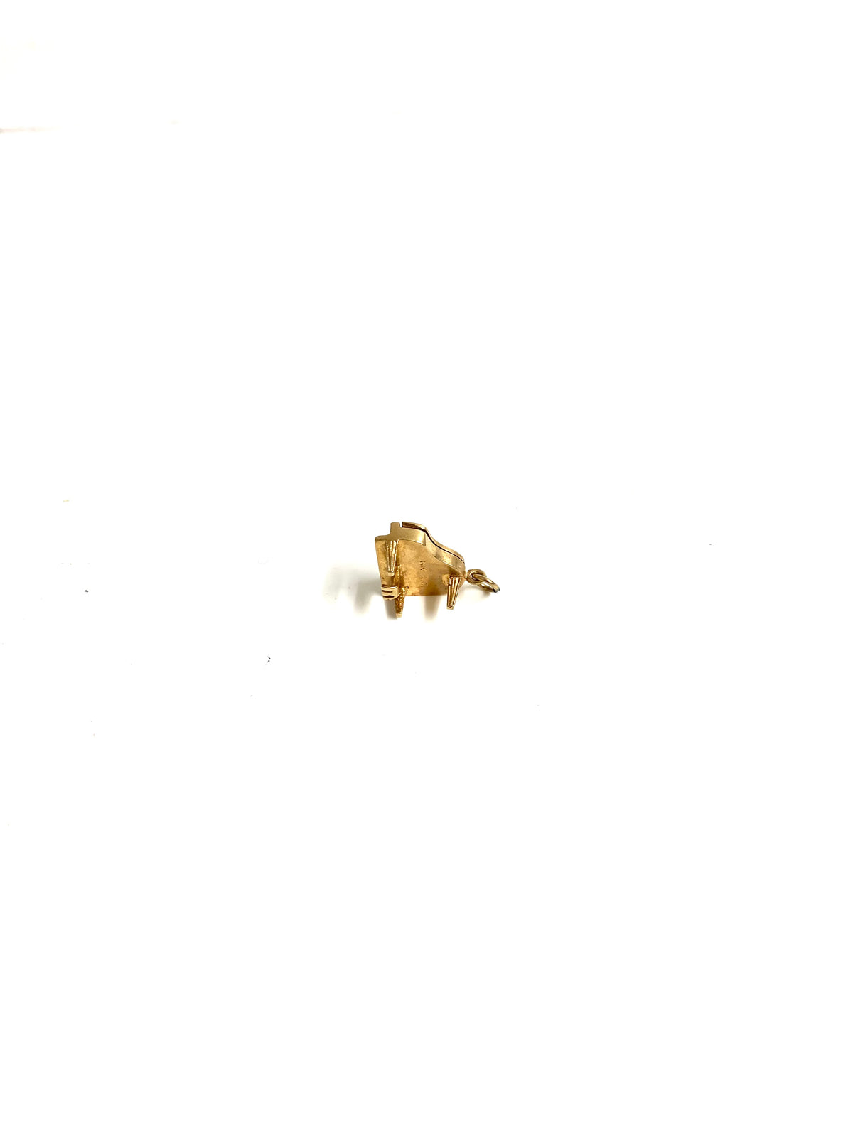 18ct Gold Piano Charm