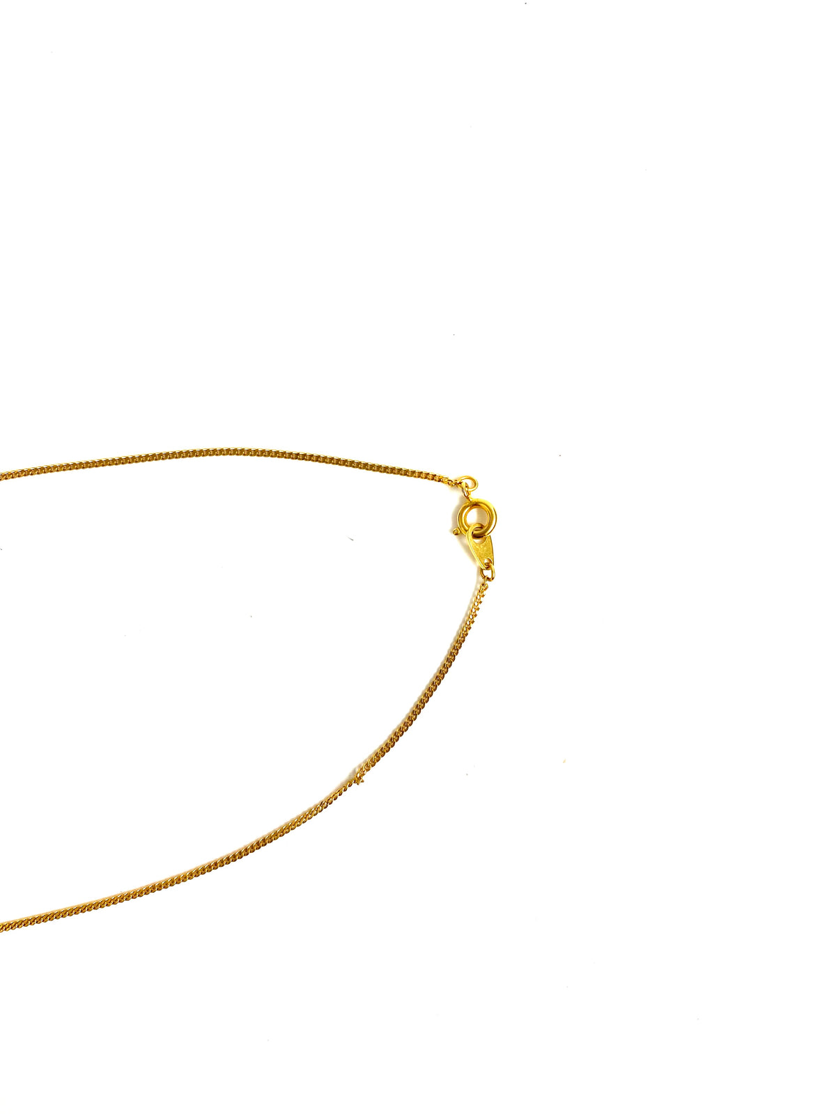 9ct Gold Opal Fan Necklace