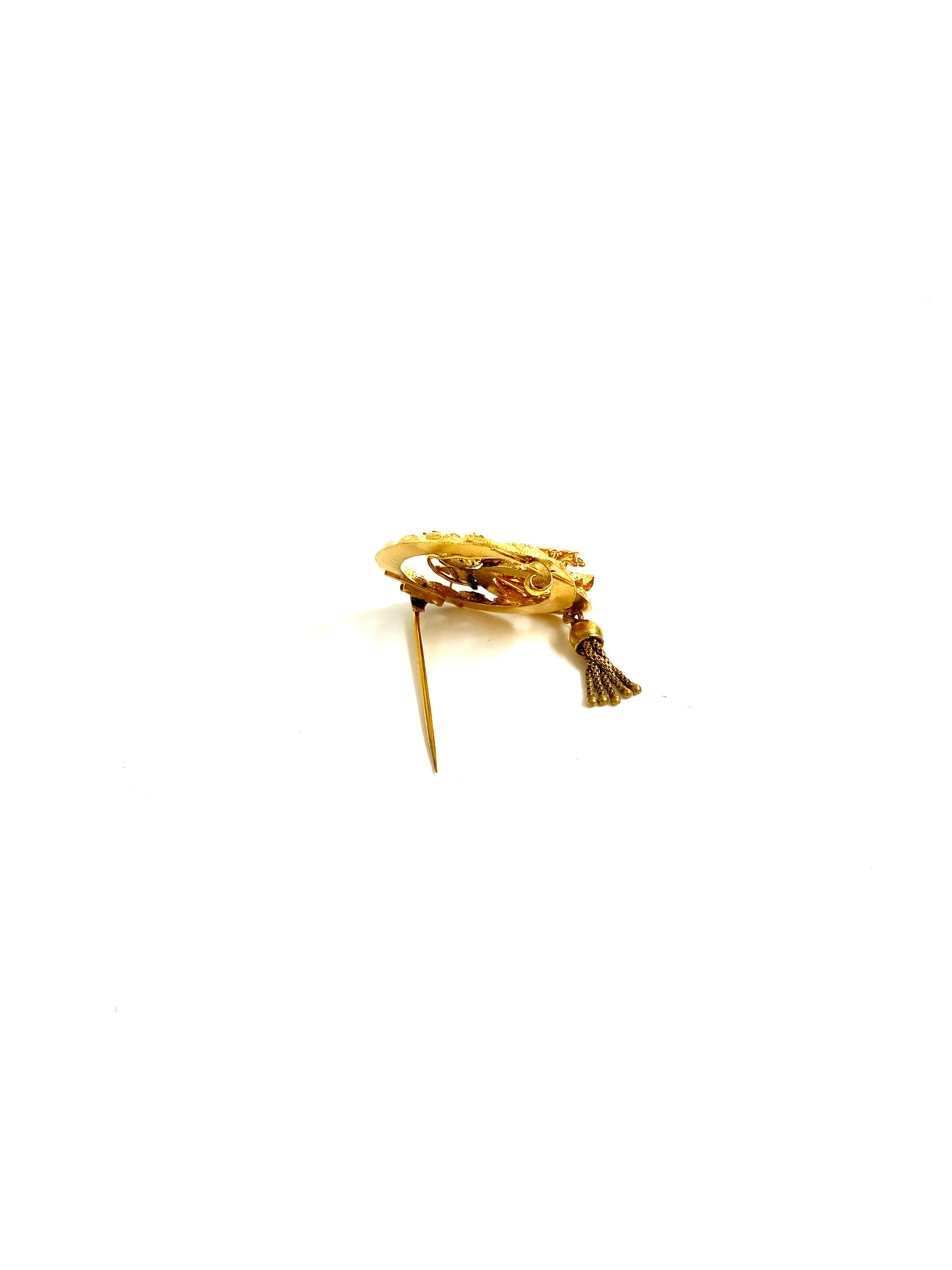 18ct Gold Tassel Brooch