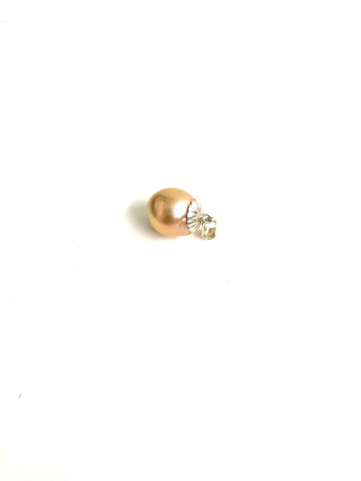 Sterling Silver Japanese Kasumi Pearl Pendant