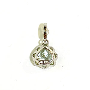 Sterling Silver Green Citrine Pendant