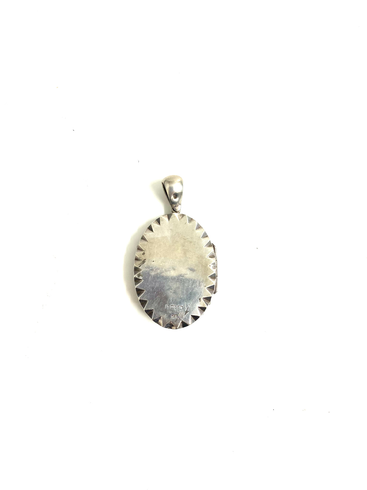 Sterling Silver Flower Locket