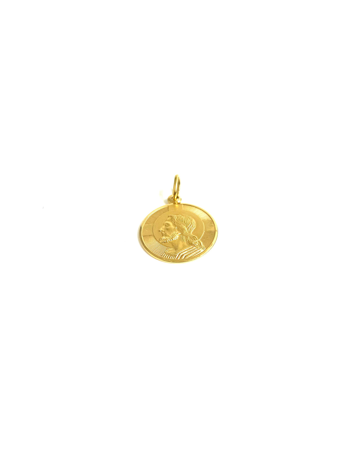 18ct Gold Protegga Coin Pendant