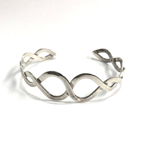 Infinity Sterling Silver Bracelet