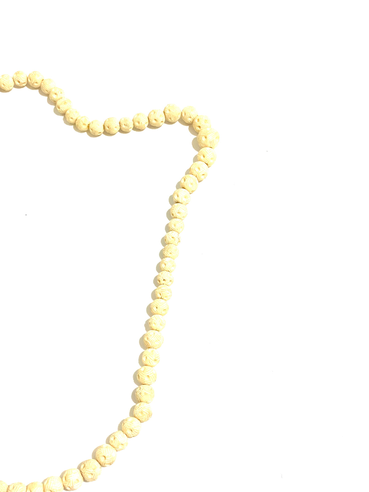 Carved Stone Necklace