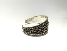 Sterling Silver Oxidised Ornate Cuff