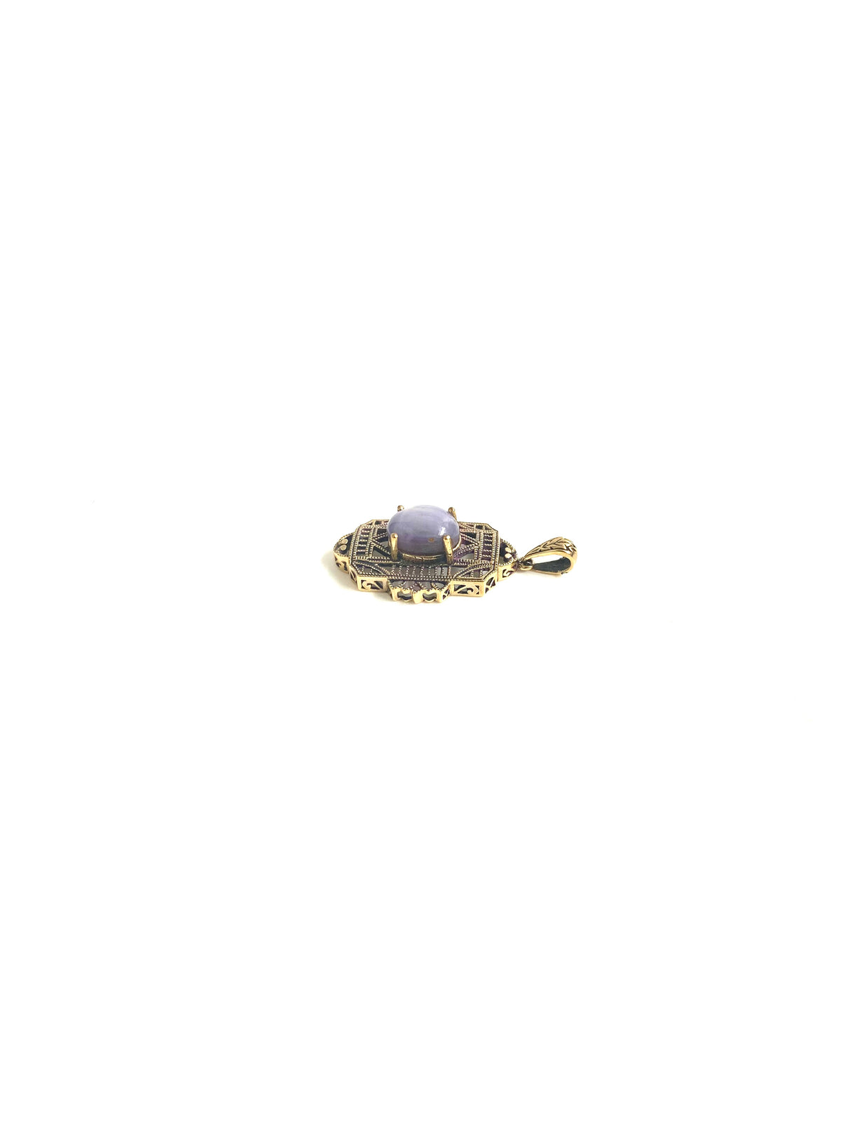 9ct Gold Star Sapphire Pendant