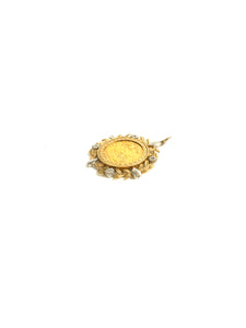 Sovereign 18ct Gold and Diamond Pendant