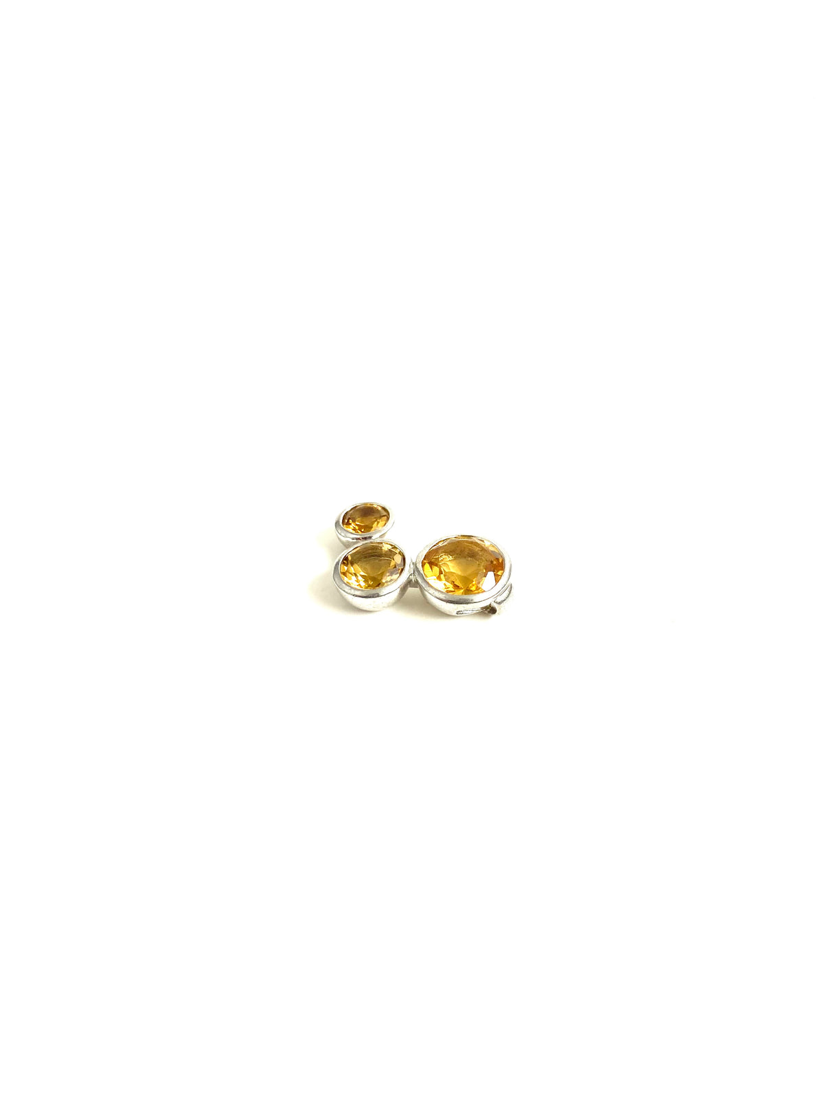Sterling Silver Citrine Pendant