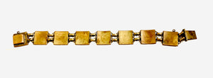 Vintage 1930s Shakudo Brass bracelet