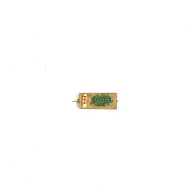 9ct Gold Cheque Book Charm