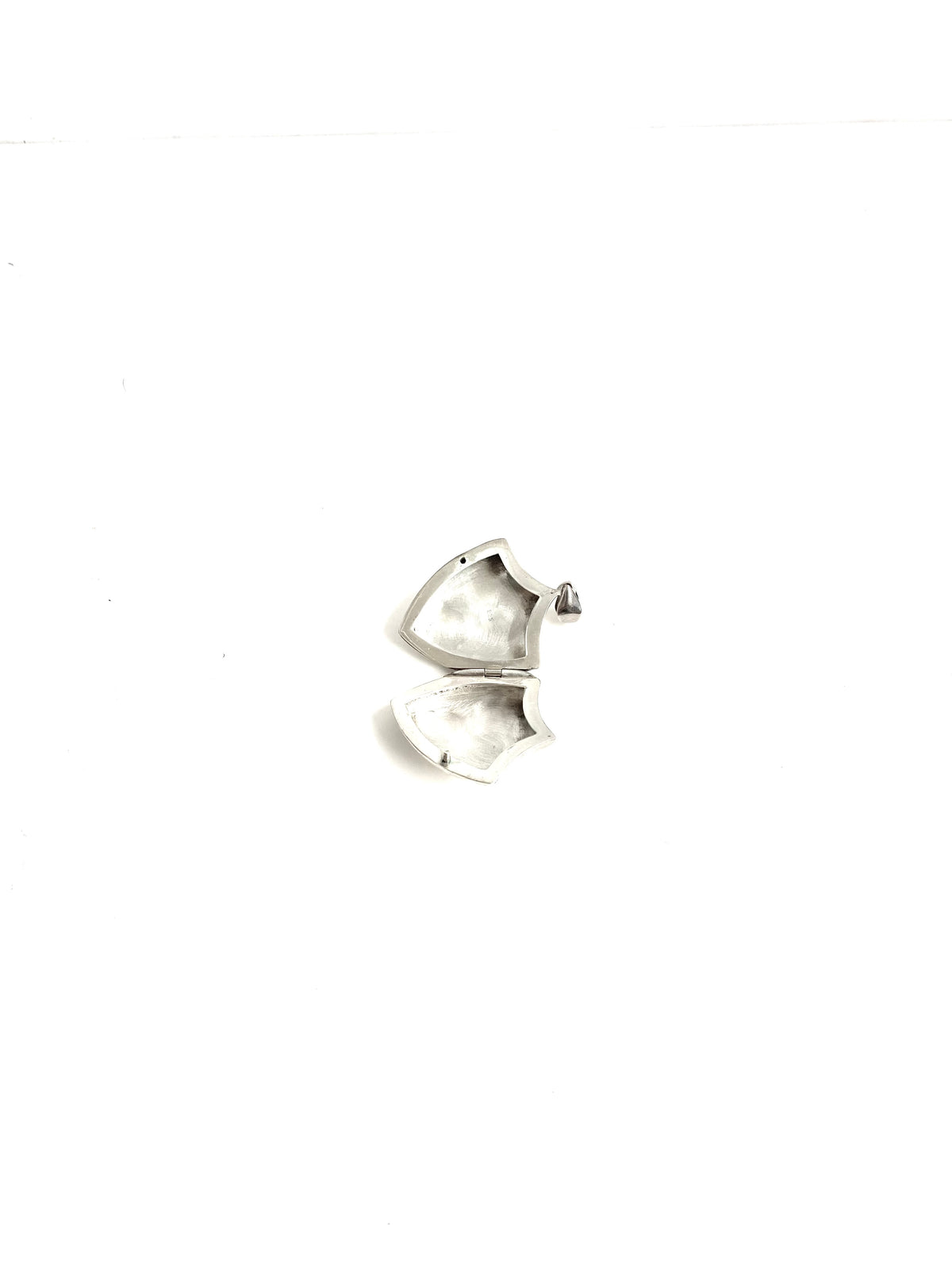 Sterling Silver Shield Locket